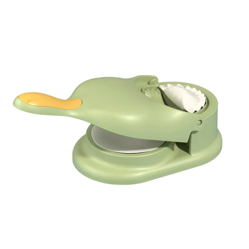 Maestro Ravioli on a kitchen worktop with pasta ingredients – Italian kitchen tool