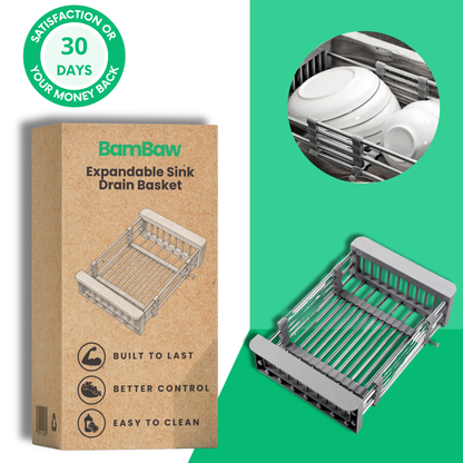 Expandable Sink Drain Basket