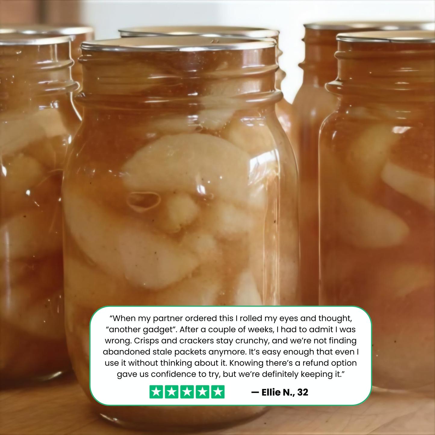 J50 PRO | Crisp Jar Sealer