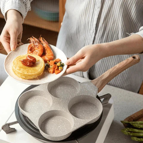 Multi-Section Frying Pan – 4 or 3 Moulds