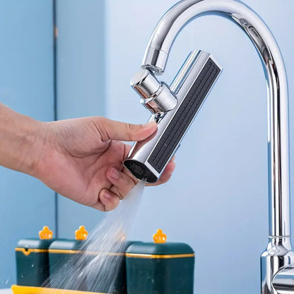 HydroFlex – Multifunctional Faucet Nozzle with 3 Modes and 720° Rotation