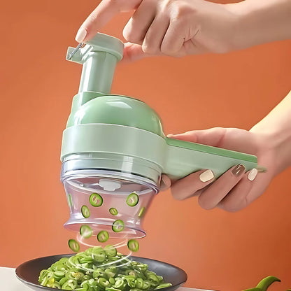 Cordless 4-in-1 Electric Food Chopper – For Vegetables and Meat