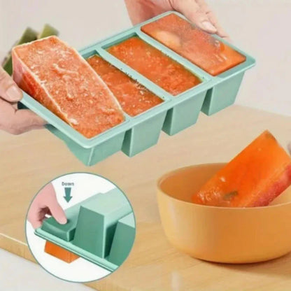 Silicone Freezer Tray for Food Storage