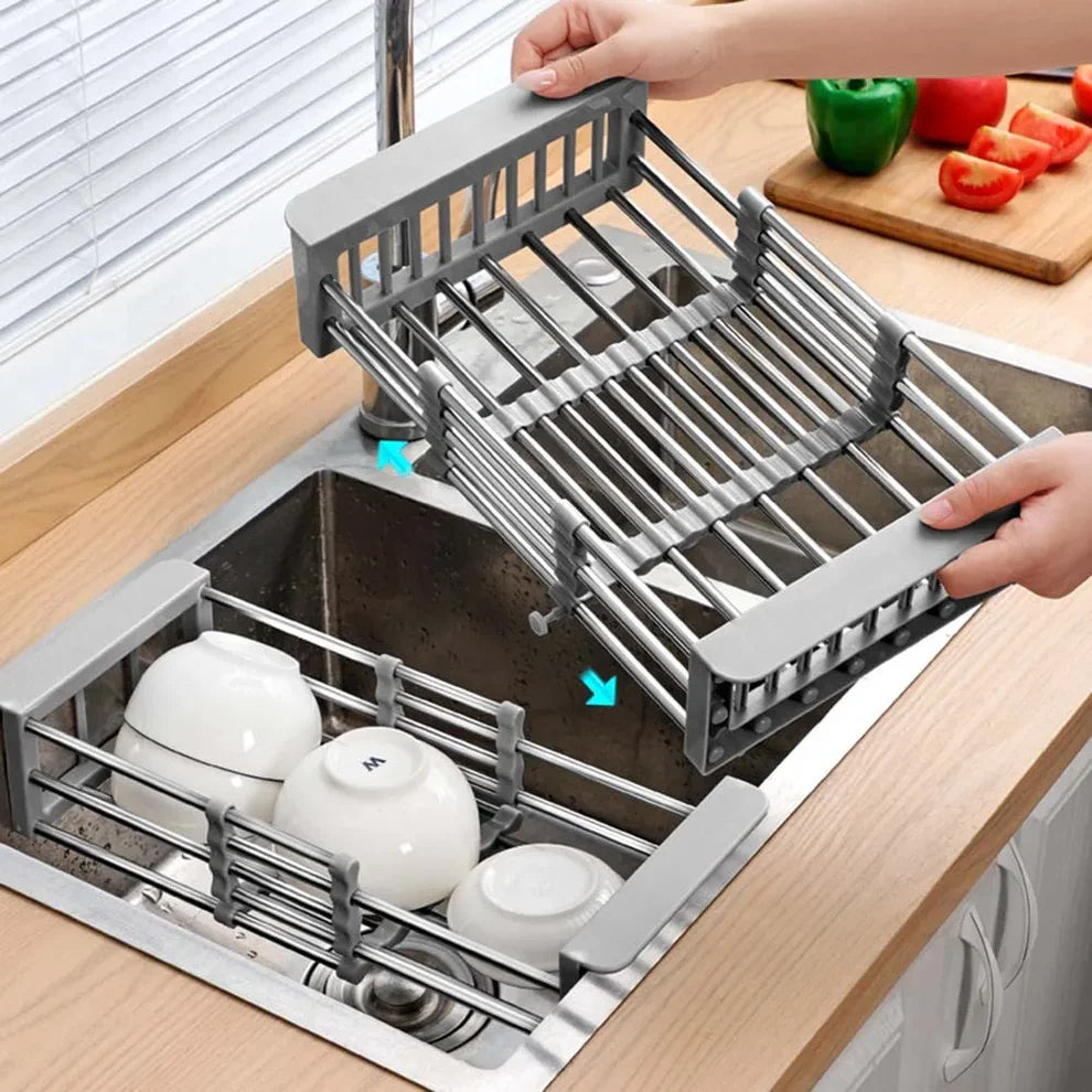 Expandable Sink Drain Basket
