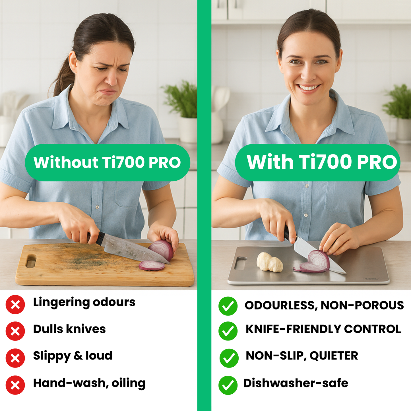 Ti700 Pro | The Odourless Prep Board